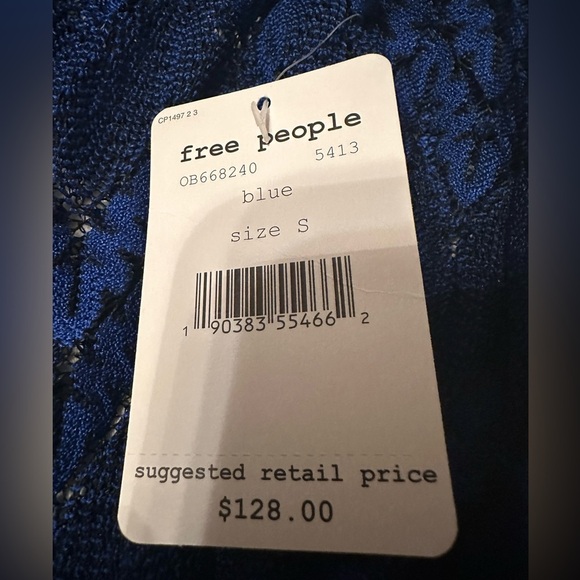 Free People Simone Mock Neck Mini Dress - NWT- Size S - Picture 8 of 10